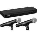 Shure BLX288/PG58-H9 Dual Handheld Wireless Microphone System (H9: 512-542 Mhz). Fixed Price $659.00.