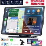 Lamtto 9" Wireless Carplay Android Auto Stereo Gps Portable Audio Player. Fixed Price $59.97.