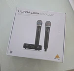 Behringer ULM302MIC Wireless Dual Handheld Microphone System. Fixed Price $230.00.