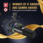 Fifine Usb Gaming Microphone Rgb Dynamic K658 - Black. Fixed Price $70.70.