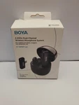 Boya Wireless Lavalier Lapel Microphone For Android Type BY-WM3T-U2. Fixed Price $33.33.