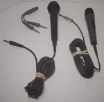 Microphones Shure PE9H + Other Also 1/4" Mono Plug Wired. Fixed Price $49.97.