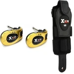 Xvive U2 Digital Wireless Guitar System And Strap Holder Bundle - Gold. Fixed Price $173.99.