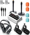 Movo Podpro-th Tabletop Portable Podcasting Bundle With Headphones. Fixed Price $399.95.