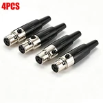 4PCS TA4F Tqg Pin Mini Xlr Female Panel Mount Connector For Shure Wireless. Fixed Price $14.98.