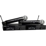 Shure SLXD24DSM58 Dualchannel Wireless Vocal Microphone System WSM58 Band J52. Fixed Price $1119.00.