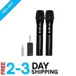 Professional Uhf Wireless Microphone With Anti-howling & Rechargeable Receiver. Fixed Price $84.26.