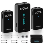Boya BY-XM6-S2 Mini 2.4GHZ Dual Channel Lavalier Microphone System For Dslr. Fixed Price $129.99.