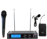 AUDIO2000'S AWM6026 Dual Channel Wireless Microphone System Choose Combo-openbox. Fixed Price $49.99.