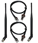 Bnc Cables Front Rack Mounting KIT/2X Uhf Antennas For Sennheiser Wireless. Fixed Price $35.00.