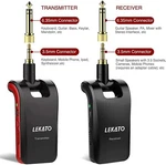 Lekato 2.4GHZ 280 Wireless Stereo Guitar Transmitter Receiver System Dual Track. Fixed Price $40.89.