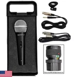 Rockville Rmc-xlr Wired Dynamic Microphone, Full Metal Body, M-56 Cartridge, (2). Fixed Price $53.85.