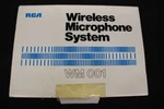 Nib Rca Wireless System Receiver/microphone/case. Fixed Price $49.99.