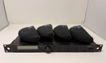 Jts R-4 4-CHANNEL Wireless System W/ Bodypacks + 8 Lavalier/earset. Fixed Price $799.00.