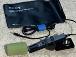 Sony Ecm- 939 Lt Stereo Microphone W/spare Batteries & Hard And Soft Cases. Fixed Price $75.00.