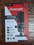 Hyperx Duocast Condenser Microphone - Black. Fixed Price $69.99.