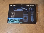 Sony ECM-S220 Stereo Electret Condenser Microphone Vintage. Fixed Price $110.00.