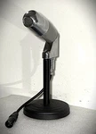 Vintage 1960 Electro Voice 641 Dynamic Microphone, Working, W/cable & Stand. Fixed Price $99.50.