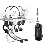 Wireless Microphone Headset IP67 Waterproof 2.4G Fitness Sports KM-GWP92 Kimafun. Fixed Price $259.99.