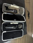 2 Peavey Pvm 380N Microphone With Cases(both Tested And Working). Fixed Price $42.00.