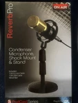Tzumi Podcast Series Reverb Pro Condenser Microphone Shock Mount Stand. Fixed Price $51.00.