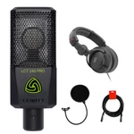 Lewitt LCT-240 Pro Condenser Mic (black) W/ Headphone, Cable & Pop Filter. Fixed Price $149.99.