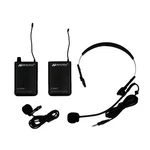 Amplivox S1601 Uhf Wireless System Transmitter, Receiver, Headset,lav Microphone. Fixed Price $99.99.
