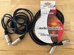 2X Audio-technica AT8313-10 Xlr Female To Value Microphone Cable 10'. Fixed Price $34.99.