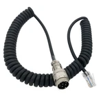 8PIN Male To RJ45 Microphone Adapter Cable For Yaesu FT-450 900 991 891 857D 97D. Fixed Price $13.05.