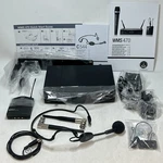 Akg Wms 470 Sports Set Professional Wireless Lavalier Headworn Microphone System. Fixed Price $479.90.