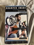 Sharper Image Studio Quality Usb Collapsible Microphone Mac/windows Compatible. Fixed Price $12.99.