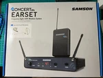 Samson Concert 88X 100-CHANNEL Wireless Uhf Earset Microphone Band. Fixed Price $280.00.