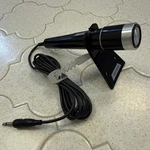 Vintage Sears Dynamic Microphone 200 Ohms 84-23410 Silver Black. Fixed Price $17.50.
