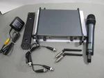 Sennheiser Ew 300 G3 True Diversity Receiver W/skm Transmitter A-band 516-558MHZ. Fixed Price $500.00.