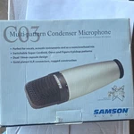 Samson C03 Multi-pattern Condenser Microphone Dual 19MM Capsule Gold-plated Xlr. Fixed Price $45.00.