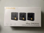7RYMS Wireless Lavalier Microphone System Iray DW20(A) 2.4 G Dual-channel. Fixed Price $112.00.