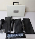Shure SM57 + 2X AXS3 Microphones Set W/ Case. Fixed Price $93.21.