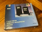 Rca WM003 Wireless Microphone System Video Cameras Camcorder Receiver 100FT. Fixed Price $25.00.