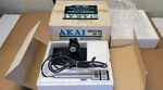 Vintage Akai UM-101 Microphone With Stand- Solid Stainless Steel Box. Fixed Price $89.99.