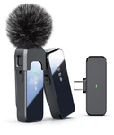 Rythflo Wireless Lavalier Microphone For Iphone 15 & Android Carbon Black. Fixed Price $10.00.