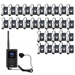 Retekess Wireless Tour Guide Audio System Transmitter 30 Receiver Church Factory. Fixed Price $319.99.