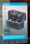 New Bower Dual Pro Microphones Wireless Recording With Noise Reduction Wa-lapmic. Fixed Price $35.95.