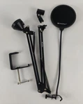 Knox Gear Microphone Scissor Desk Mount Holder With Pop Filter. Fixed Price $7.19.