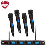 Nady 4W-1KU Ht Quad True Diversity 1000-CHANNEL Professional Uhf Wireless System. Fixed Price $769.99.
