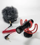 Rode Videomicro Compact On-camera Shotgun Microphone W/ Rycote Mount & Deadcat. Fixed Price $42.99.