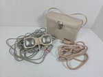 Grundig Gdsm 202 Dynamic Stereo Microphone With Original Bag Space Age Design. Fixed Price $129.99.