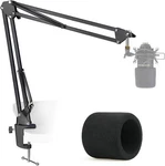Mxl 770 990 Microphone Stand With Pop Filter - Suspension Boom Scissor Ar.... Fixed Price $27.50.