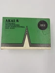 Vintage Akai DM-13 Dynamic Microphone W/ Original Box Cable & Desk Stand. Fixed Price $29.99.