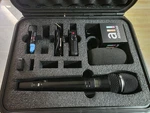 Sennheiser Avx Kit Handheld Body Pack Wireless Mic Set With Case Extras. Fixed Price $524.99.