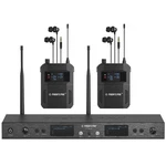 Phenyx Pro Uhf Mono Dual Wireless In-ear Monitor System, Metal Iem S.... Fixed Price $305.27.